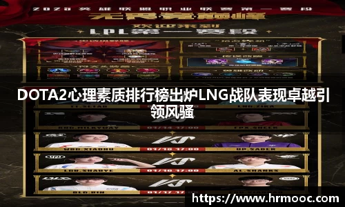 DOTA2心理素质排行榜出炉LNG战队表现卓越引领风骚